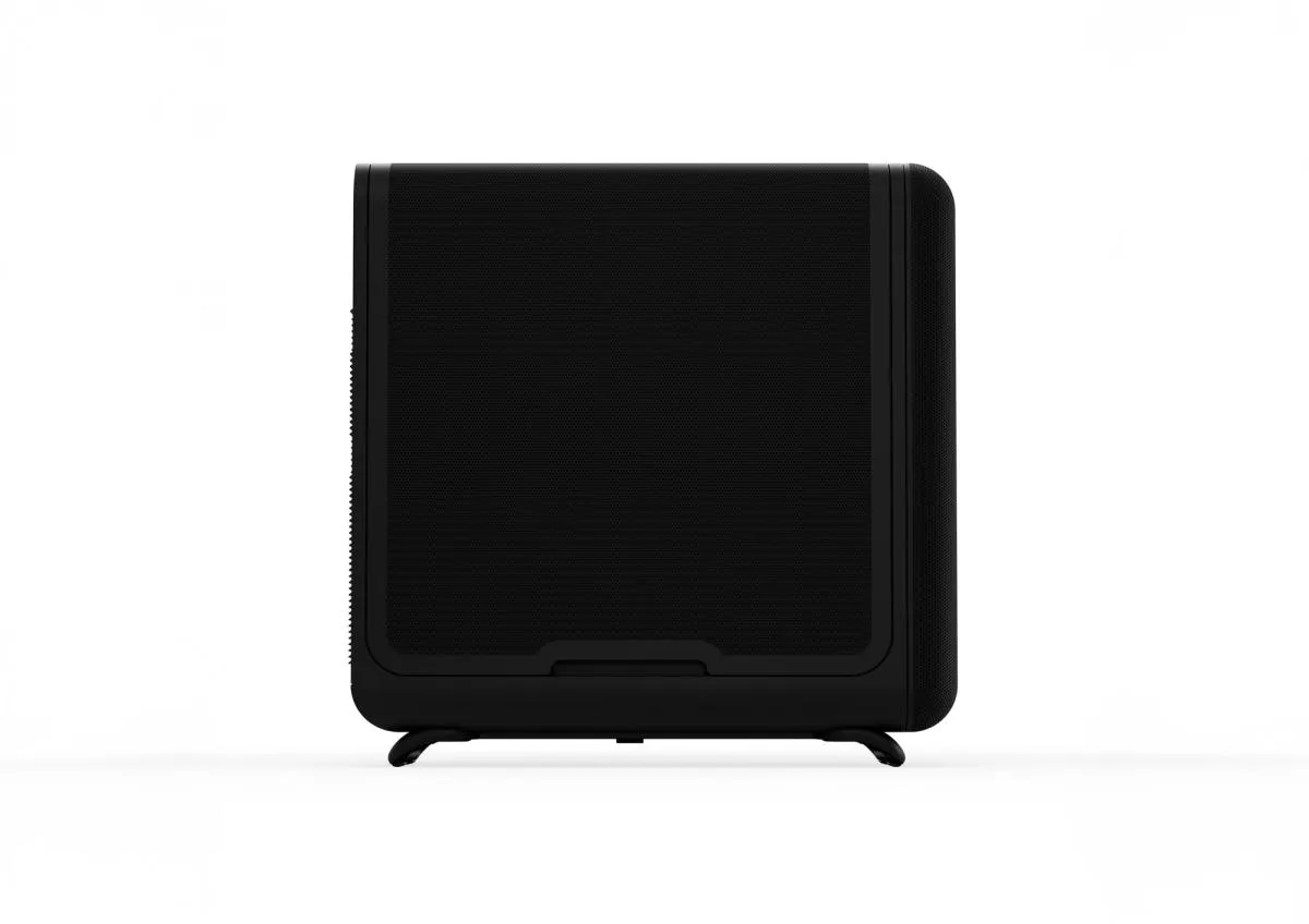 HYTE X50 Air midi-tower chassi med f&ouml;nster, pitch black