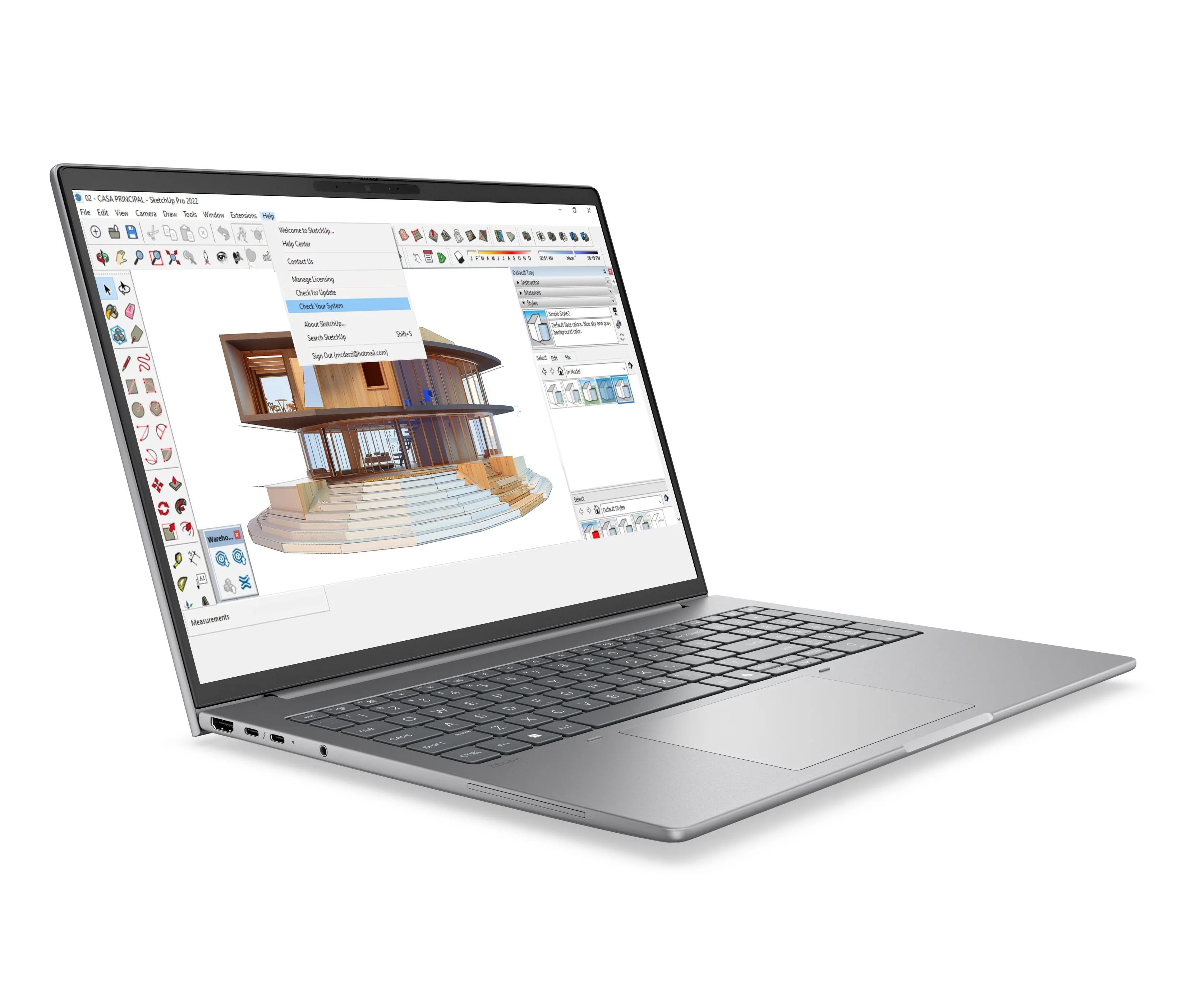 HP ZBook 8 G2a 16.0" 32 GB, 512 GB - b&auml;rbar dator, silver