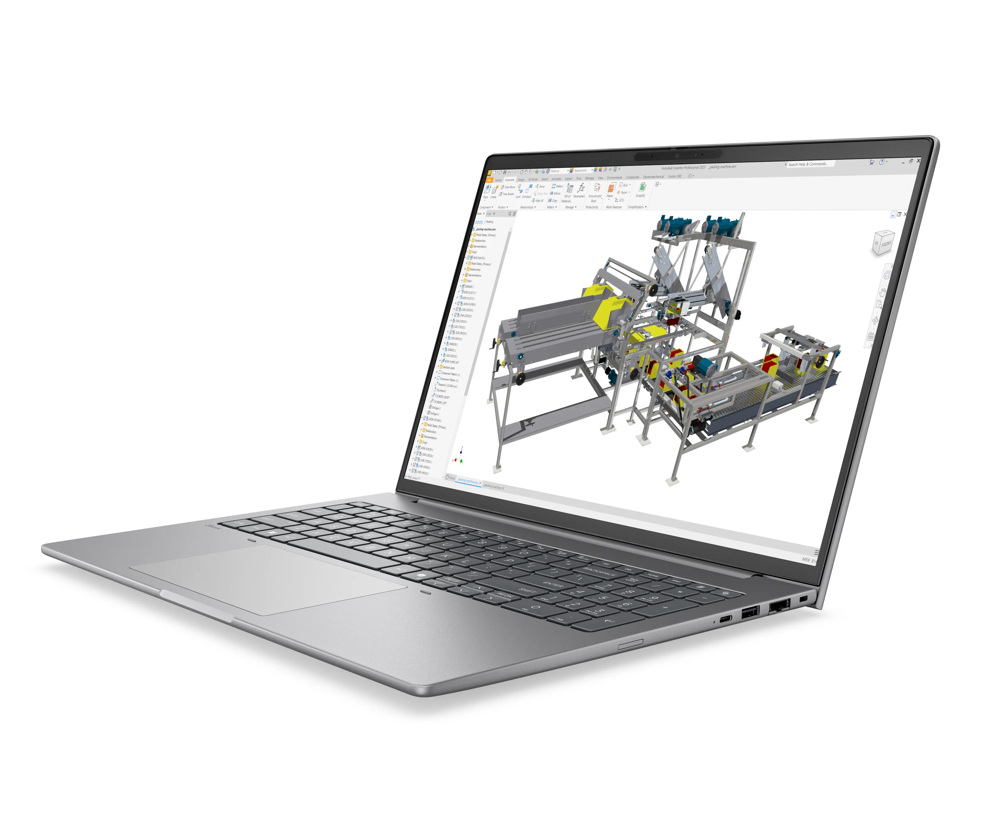 HP ZBook 8 G2a 16.0" 32 Gt, 512 Gt -kannettava, hopea