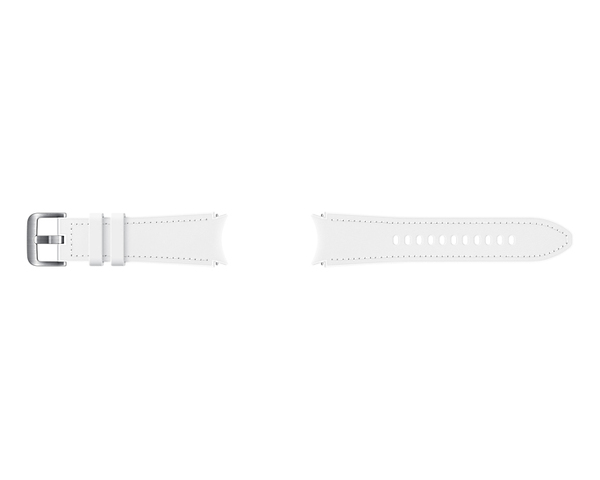 SAMSUNG HYBRID LEATHER BAND 20MM S/M WHITE