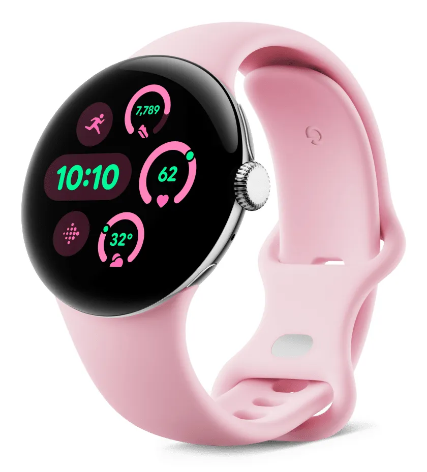 Google Pixel Watch 3 41mm -&auml;lykello, rose quartz