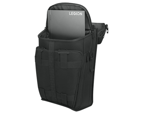 Lenovo Legion Active -pelireppu, musta, 17.3&quot;