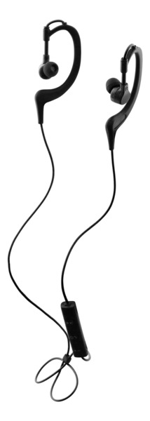STREETZ Bluetooth-urheilukuulokkeet mikrofonilla, BT 4.1, musta