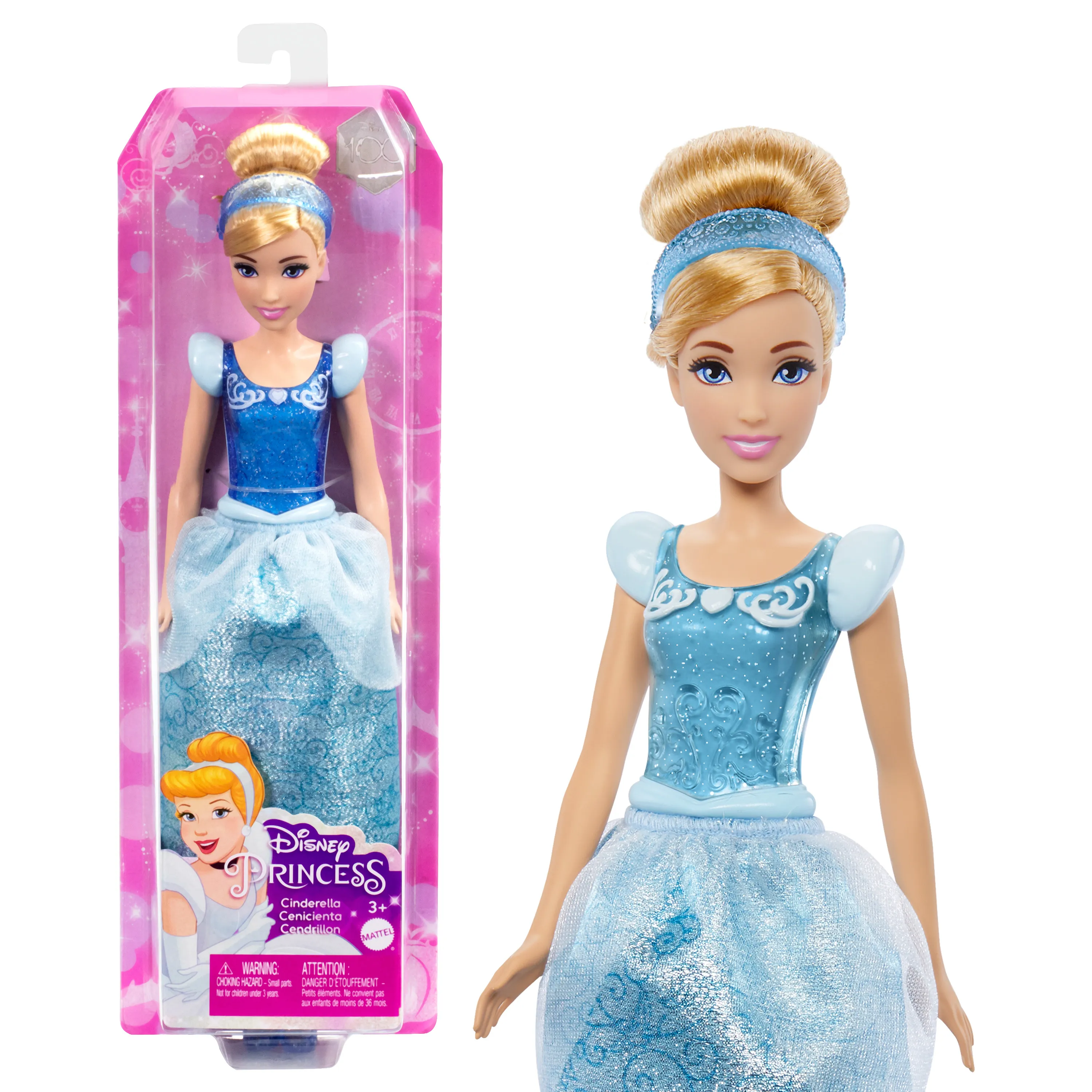 Mattel Disney Princess Cinderella Doll Toy Figure