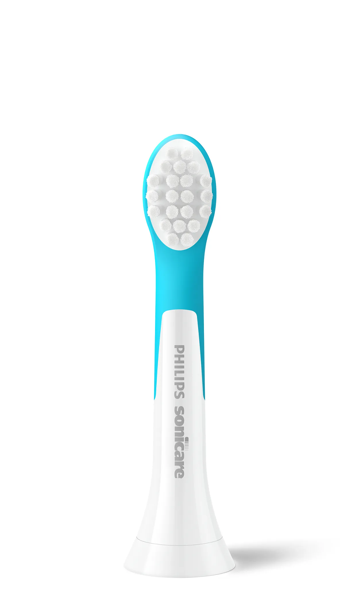 Philips Sonicare For Kids HX6032/90 - utbytesborsthuvuden, 2 st, vit/blå Philips Sonicare For Kids HX6032/90 - utbytesborsthuvuden, 2 st, vit/blå