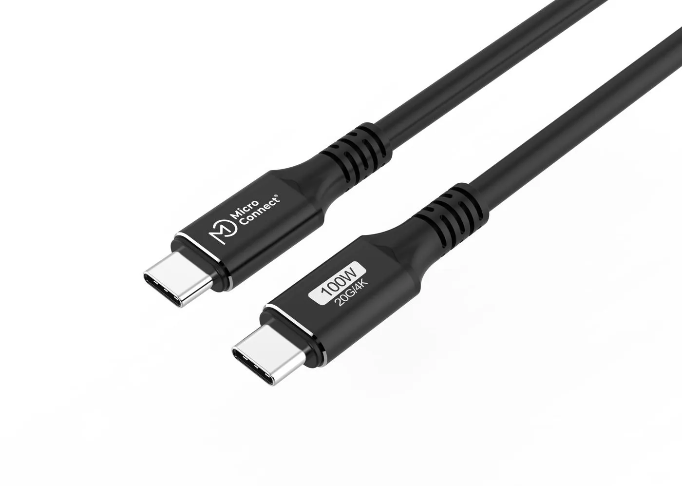 MicroConnect Premium USB-C – USB-C 3.2 Gen 2 - cable, 2 m, Black
