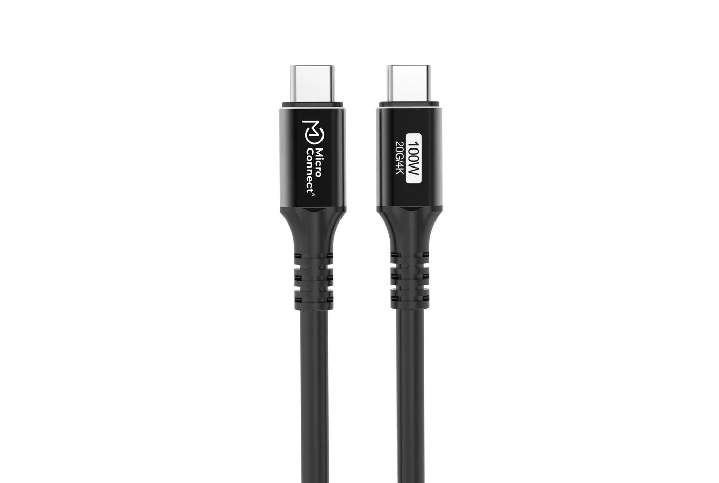 MicroConnect Premium USB-C – USB-C 3.2 Gen 2 - cable, 2 m, Black