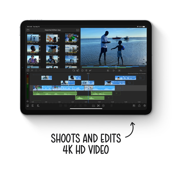 Apple iPad Air 10.9" 64GB Wi-Fi, Space Grey (2020)