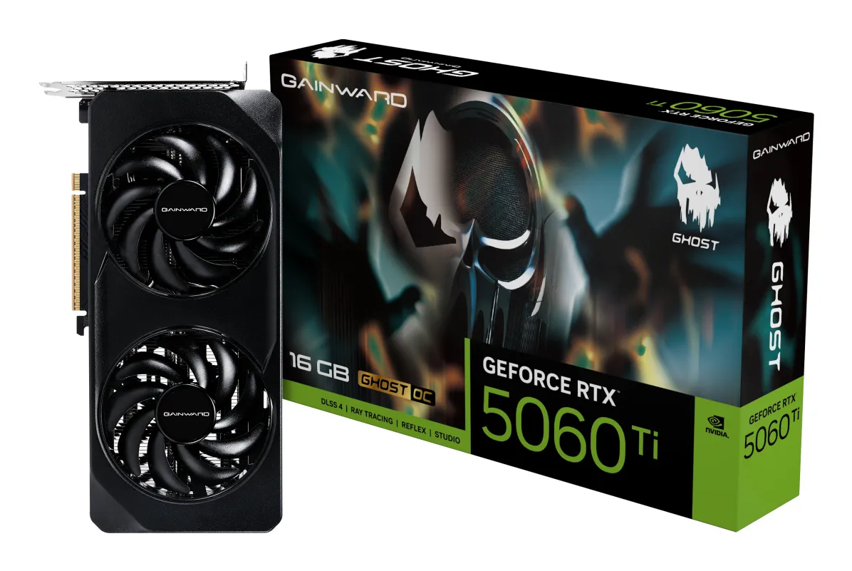 Gainward GeForce RTX 5060 Ti Ghost 16GB OC Graphics Card