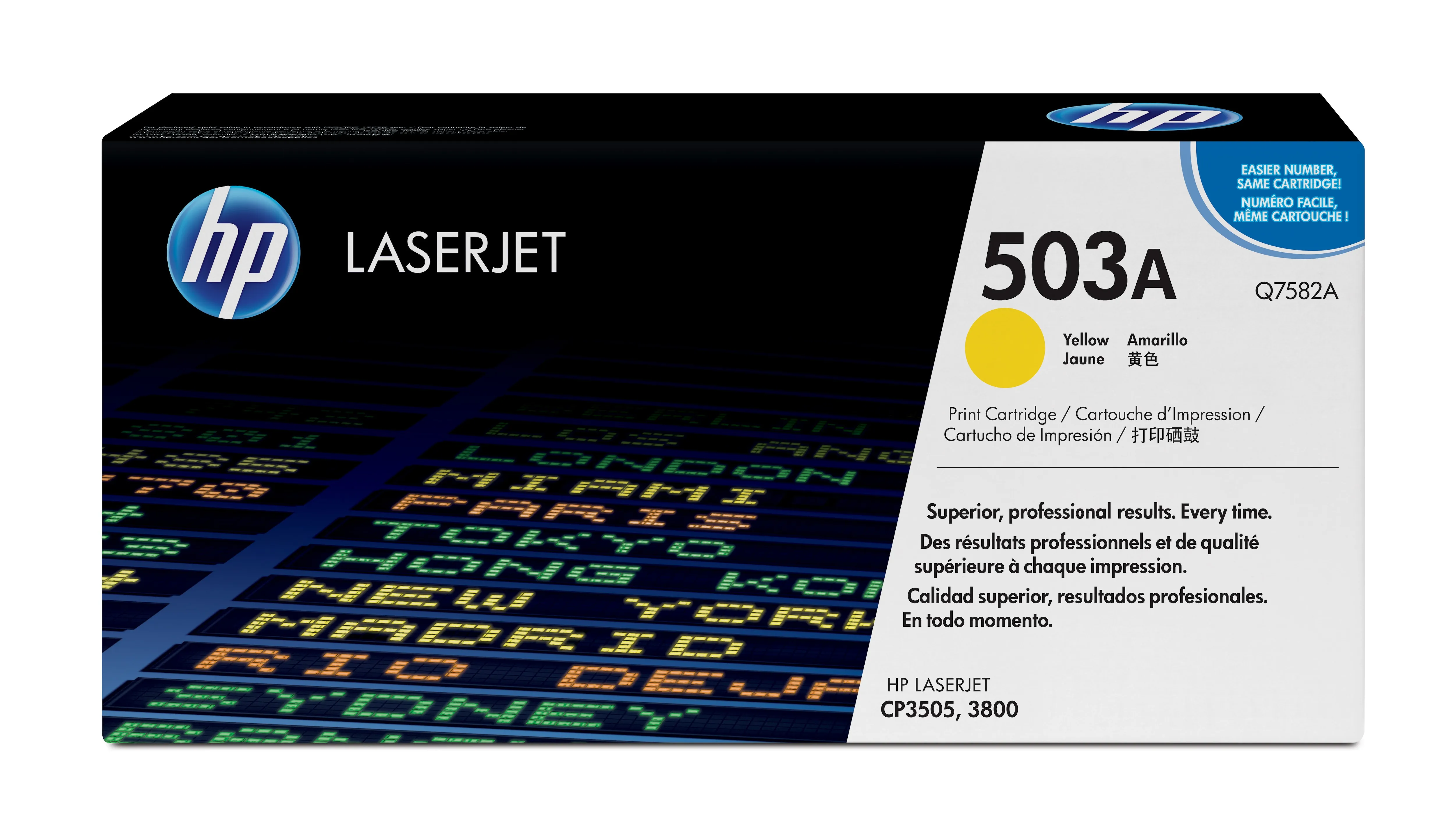 HP Color LaserJet Q7582A -laserv&auml;rikasetti, keltainen