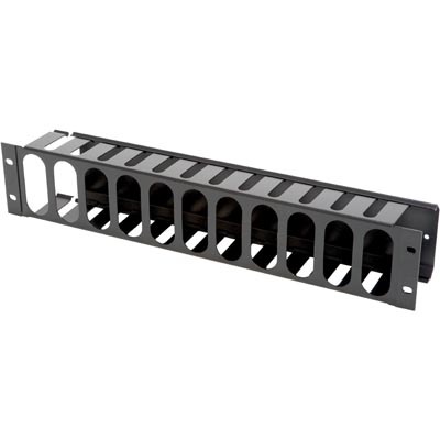 TOTEN 19" kaapelinl&auml;p&auml;isypaneeli ja peitelevy, 2U