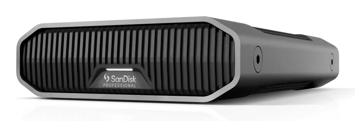 SanDisk G-DRIVE  26 TB - extern hårddisk, Rostfritt stål