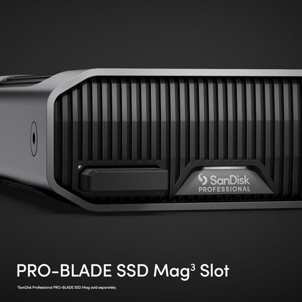 SanDisk G-DRIVE 26 TB 3.5" - extern HDD, rostfritt st&aring;l