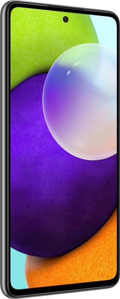 Samsung Galaxy A52 4G 128 Gt/6 Gt -Android-puhelin, Musta