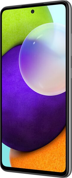 Samsung Galaxy A52 4G 128 Gt/6 Gt -Android-puhelin, Musta