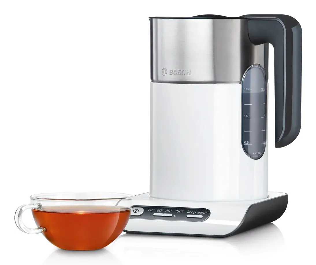 Bosch Styline TWK8611P - vattenkokare, vit, 1.5l