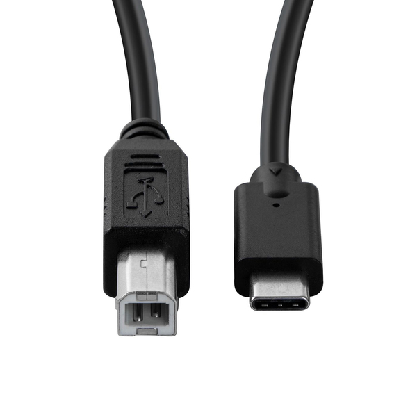 MicroConnect USB-C – USB-B 3.1 Gen 1 -kaapeli, 1 m, Musta