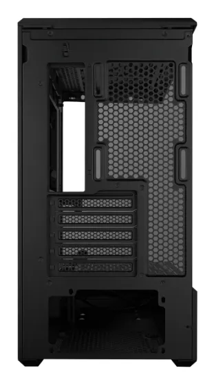 LIAN LI Vector V100R MIX Micro-ATX Case with window and RGB lighting, Black