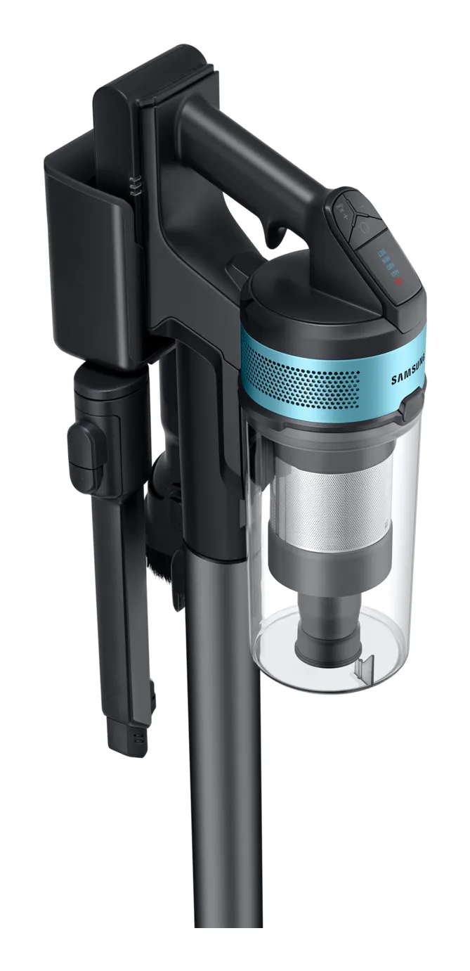 Samsung Jet 75 Pet VS20B75AGR1/GE Stick vacuum cleaner 0.8 L 550 W bagless, Black/Chrome/Teal Mint