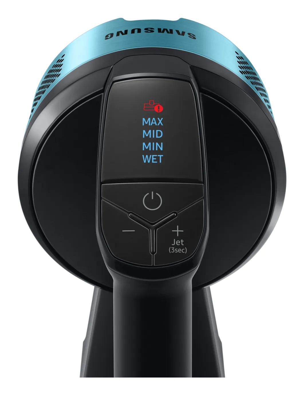 Samsung Jet 75 Pet VS20B75AGR1/GE Stick vacuum cleaner 0.8 L 550 W bagless, Black/Chrome/Teal Mint