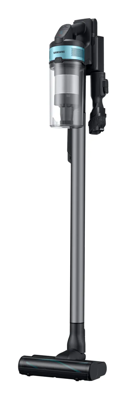 Samsung Jet 75 Pet VS20B75AGR1/GE Stick vacuum cleaner 0.8 L 550 W bagless, Black/Chrome/Teal Mint