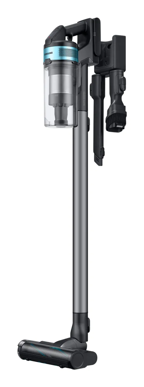 Samsung Jet 75 Pet VS20B75AGR1/GE Stick vacuum cleaner 0.8 L 550 W bagless, Black/Chrome/Teal Mint
