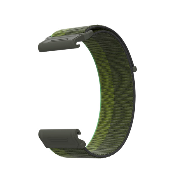 Coros Vertix 2S/2 Nylon Band -nailonranneke, Vihreä