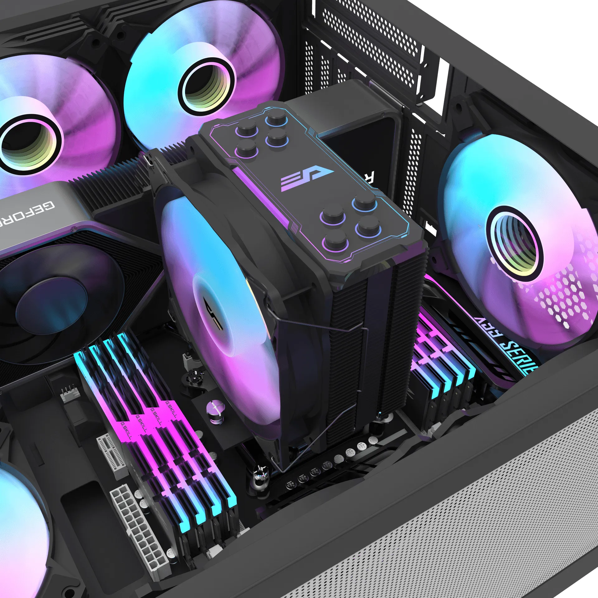 DARKFLASH Z4 PRO MIST BLACK CPU Cooler
