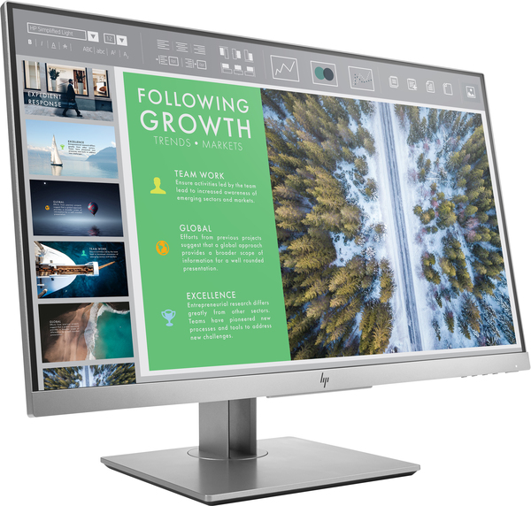 HP 23.8" EliteDisplay E243, Full HD, IPS - monitor