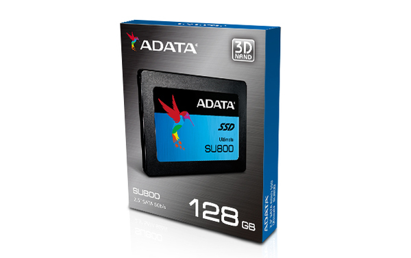 A-data 128GB SU800, 2.5", SATA III, 560/300 MB/s - SSD-levy