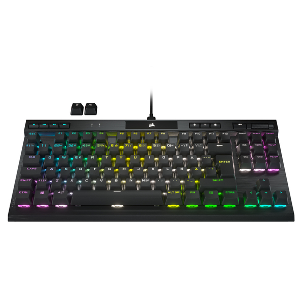Corsair K70 RGB TKL Optical -pelin&auml;pp&auml;imist&ouml;, Cherry MX Red