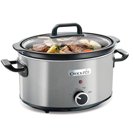 Slowcooker 3,5 L &ndash; Ruostumaton, manuaalinen