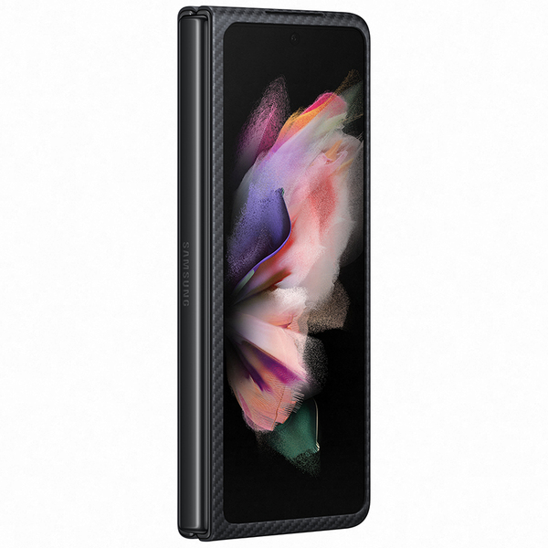 Samsung Z Fold3 Aramid Cover - fodral, Svart