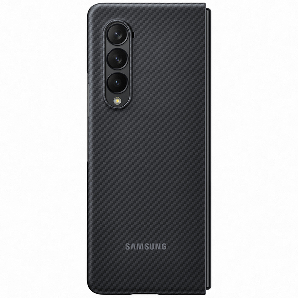 Samsung Z Fold3 Aramid Cover - fodral, Svart