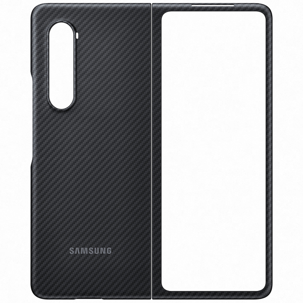 Samsung Z Fold3 Aramid Cover - fodral, Svart