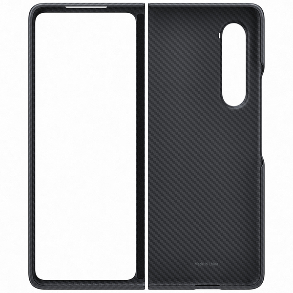 Samsung Z Fold3 Aramid Cover - fodral, Svart