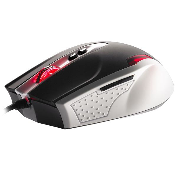 Tt eSPORTS BLACK Gaming Mouse - Combat White