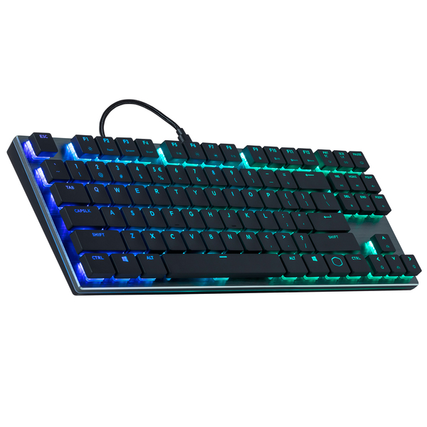 Cooler Master SK630 RGB Mechanical Low Profile Cherry MX Red -pelin&auml;pp&auml;imist&ouml;