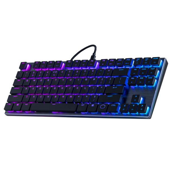 Cooler Master SK630 RGB Mechanical Low Profile Cherry MX Red -pelin&auml;pp&auml;imist&ouml;