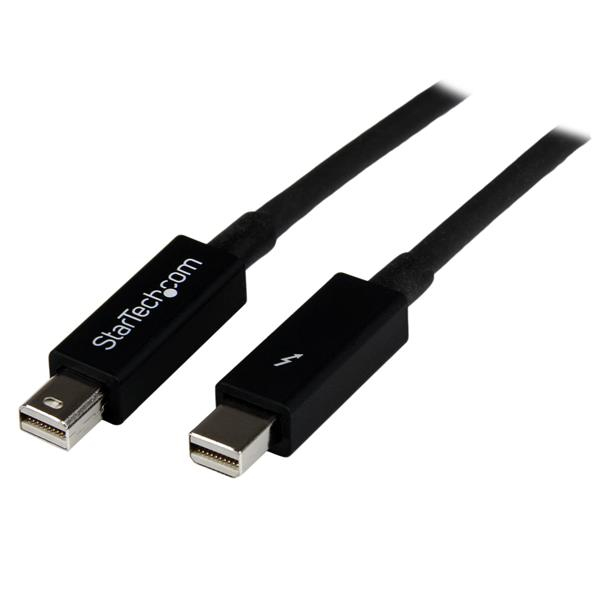 Startech Thunderbolt - cable, 2 m, Black