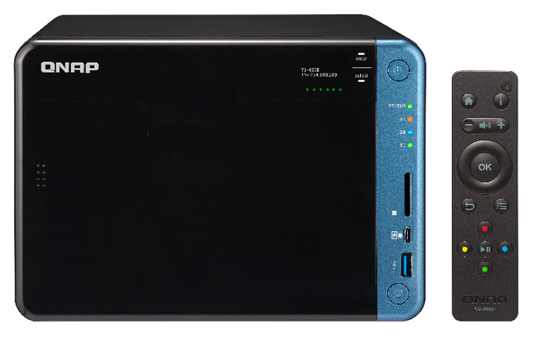 Qnap TS-653B-4G, 6x h&aring;rdiskplatser - NAS-server