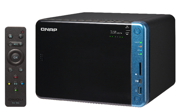 Qnap TS-653B-4G, 6x h&aring;rdiskplatser - NAS-server