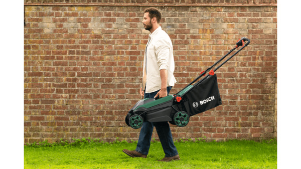 Bosch Rotak 18V2-38 Solo batteridriven gr&auml;sklippare, 36V, borstl&ouml;s, 38 cm (utan batteri och laddare)