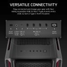 CORSAIR Geh Midi 5000T LX RGB Tempered Glass Black