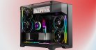 Lian Li O11 Vision-M Micro-ATX Case with window, Black