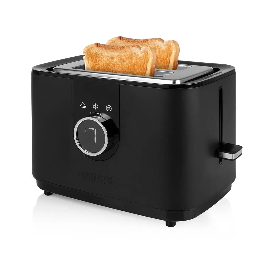 Princess Moments Toaster Digital - toaster, 2 slice(s),  Black/Silver