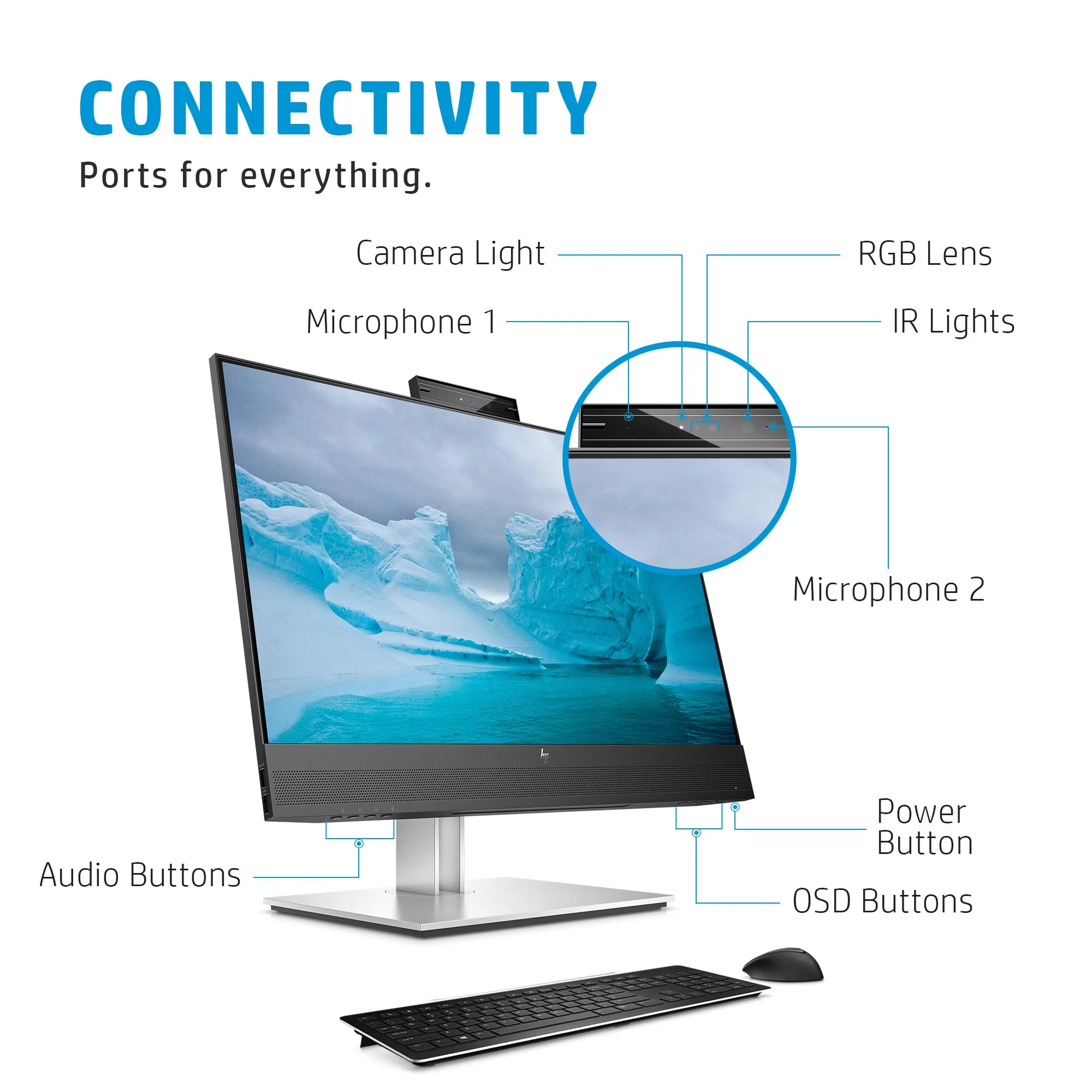 HP 24&quot; E-Series E24mv G4, Full HD, IPS -n&auml;ytt&ouml;