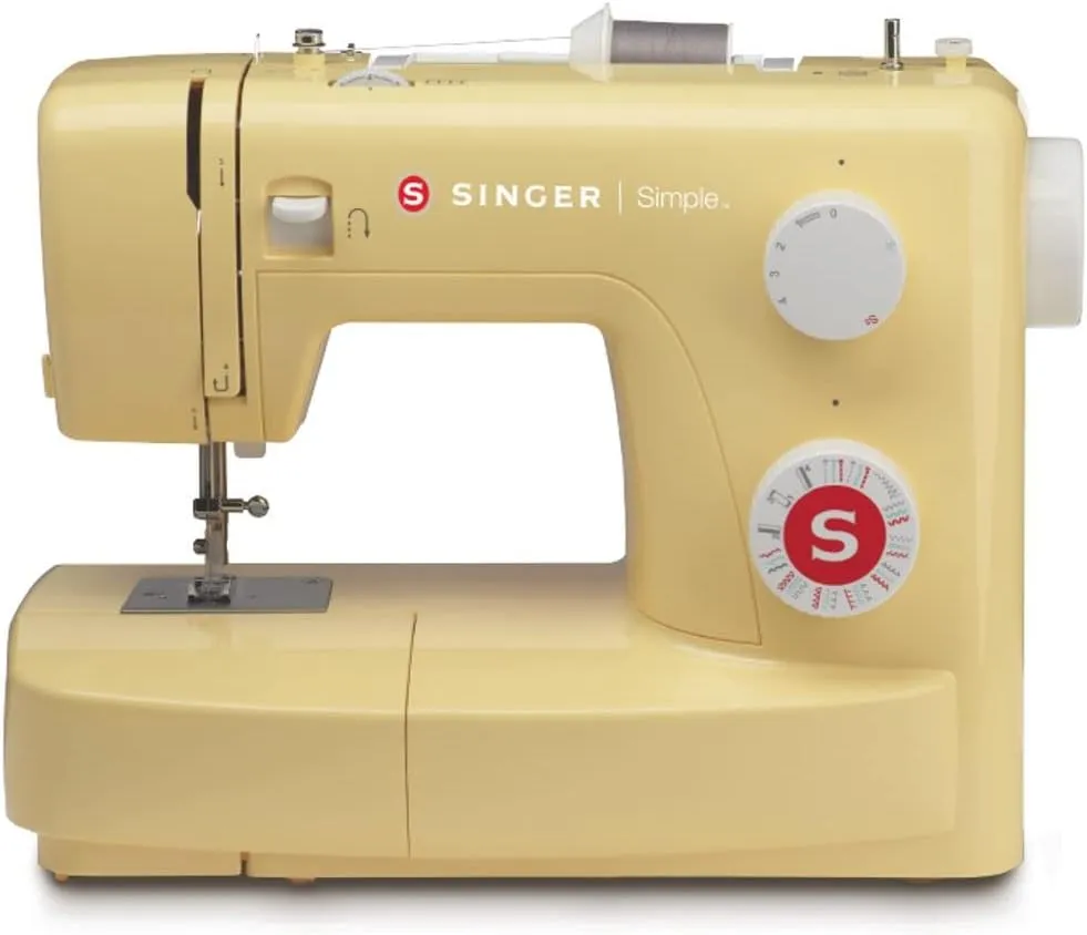 Singer Simple 3223 - symaskin, gul