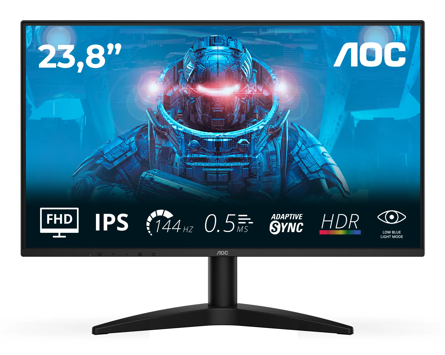 AOC 24B36X 23.8" Full HD, IPS, 144Hz, HDR10 Gaming Monitor