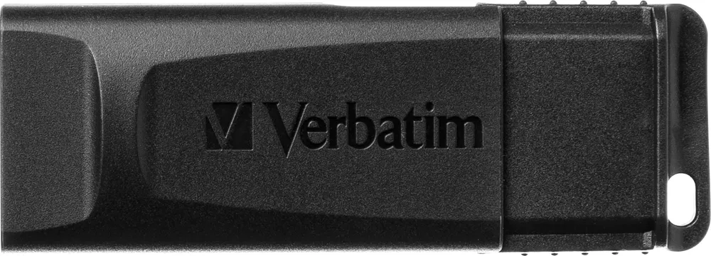 Verbatim 128 GB STORE N GO SLIDER USB 2.0 -muistitikku, Musta